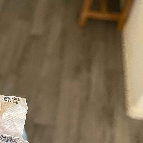 Aerie| Chambray Stretch Waist Shorts with Waist Tie, Size Med•••Lyocell - Picture 6 of 10